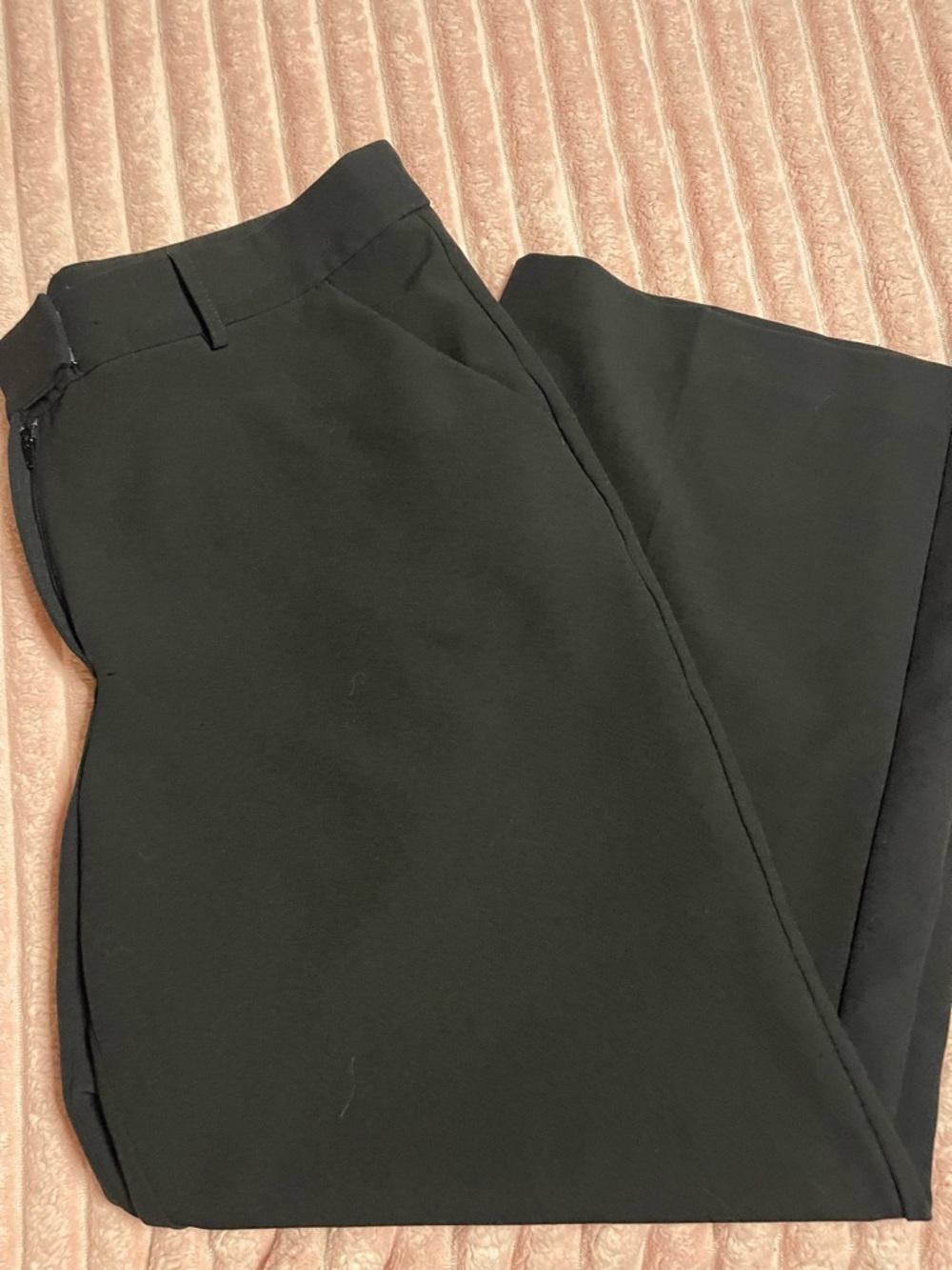 Express Black Wide-Leg Trousers